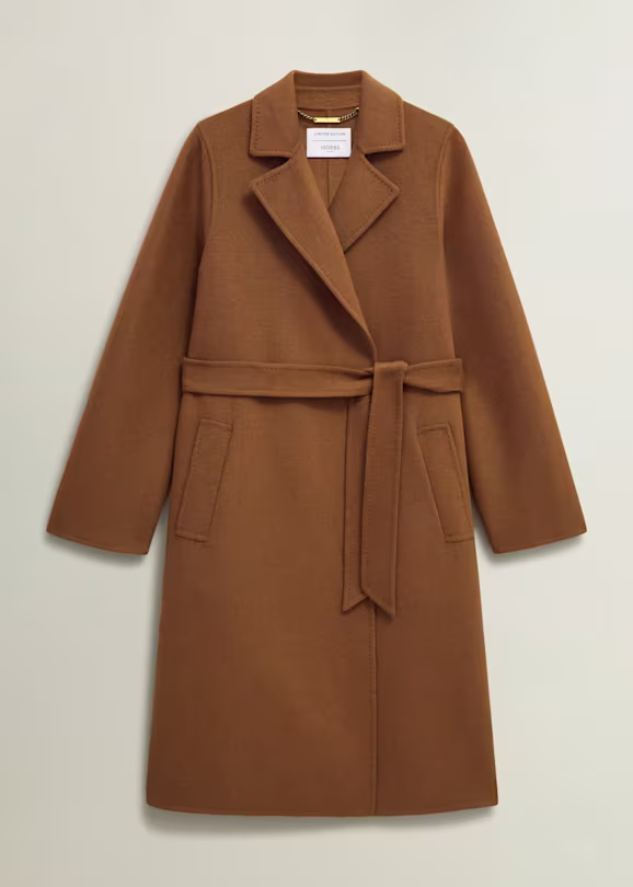 Hobbs — Lytham Wrap Coat With Wool