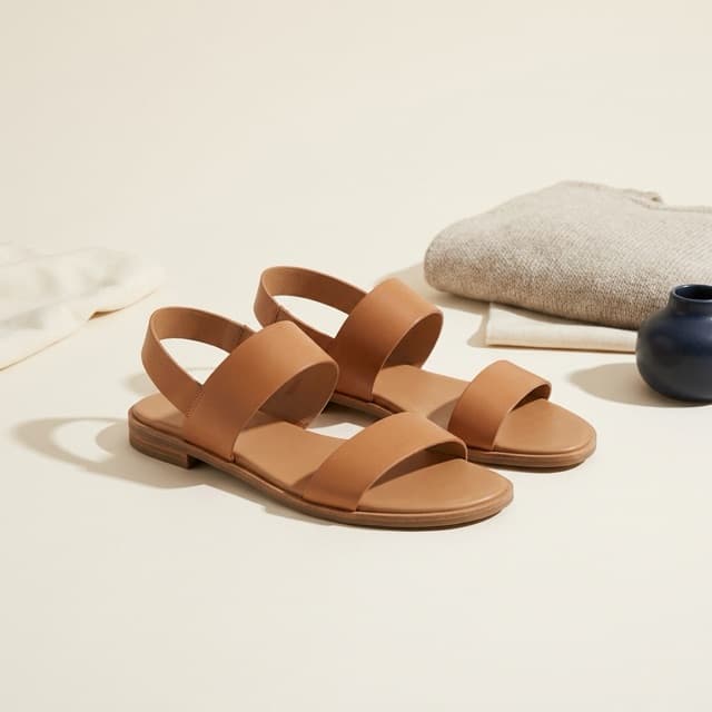 Leather sandals