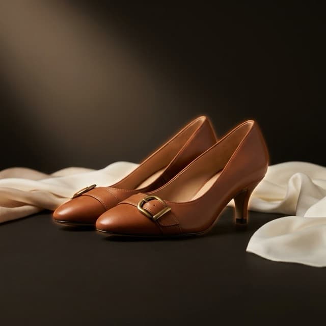 Heeled shoes