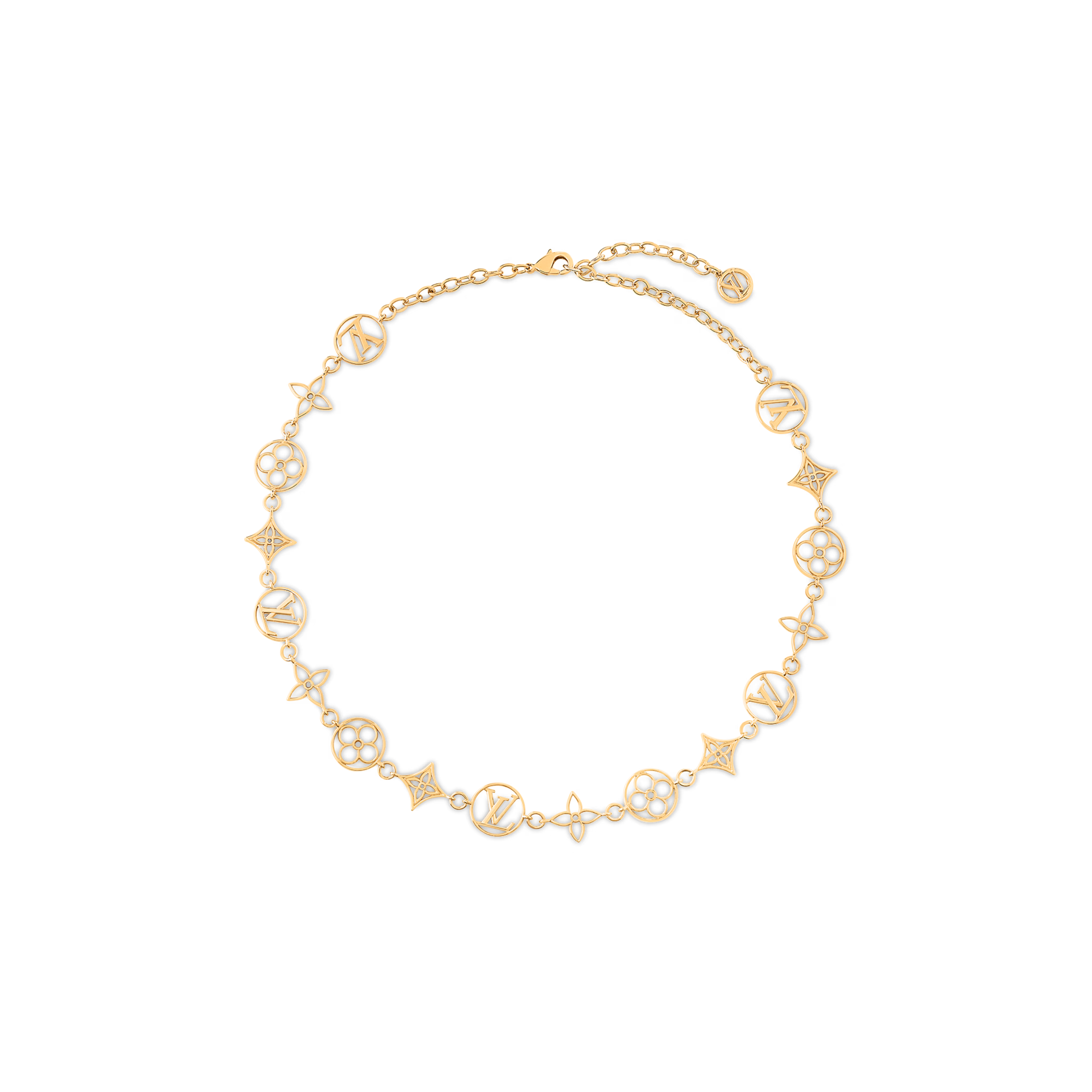 LV Lace Necklace